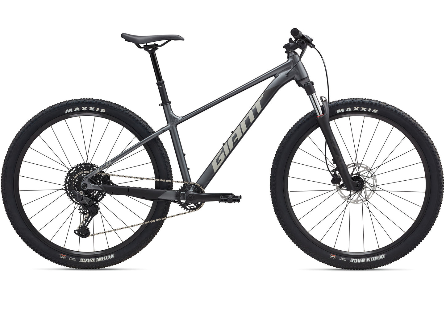 2025 Giant Talon 1 27.5" Men's Mountain Bike, Charcoal image 3
