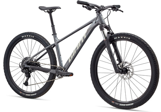 2025 Giant Talon 1 27.5" Men's Mountain Bike, Charcoal image 1