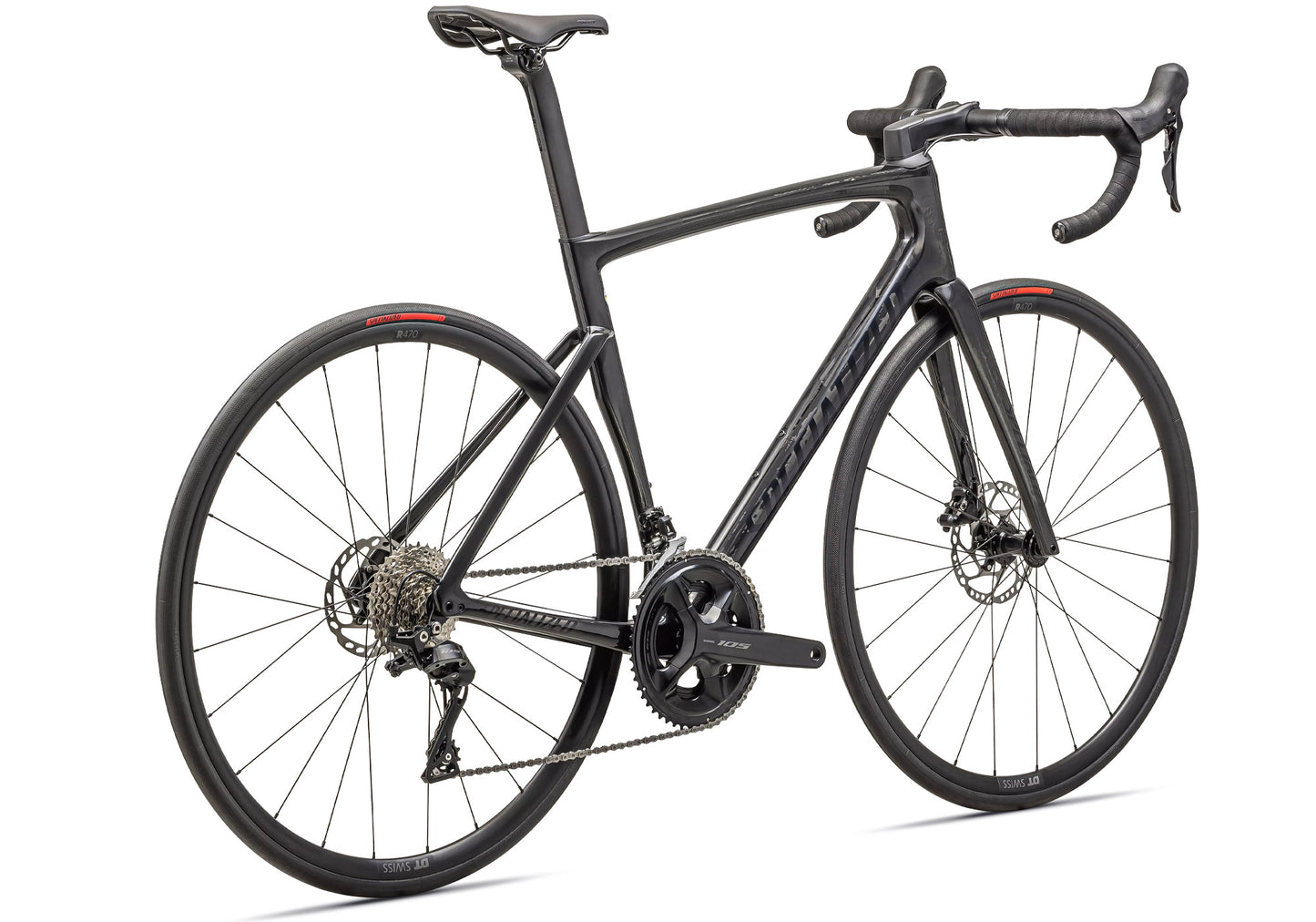 2026 Specialized Tarmac SL7 Sport Shimano 105 Unisex Road Bike, Gloss Carbon / Dark Navy image 2