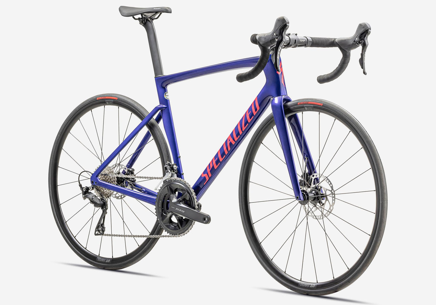 2024 Specialized Tarmac SL7 Sport, Unisex Road Bicycle, Gloss Metallic Sapphire