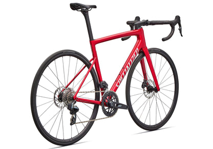 2026 Specialized Tarmac SL8 Comp SRAM Rival AXS, Gloss Red Tint Over Silver Dust image 4