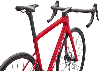 2026 Specialized Tarmac SL8 Comp SRAM Rival AXS, Gloss Red Tint Over Silver Dust image 3
