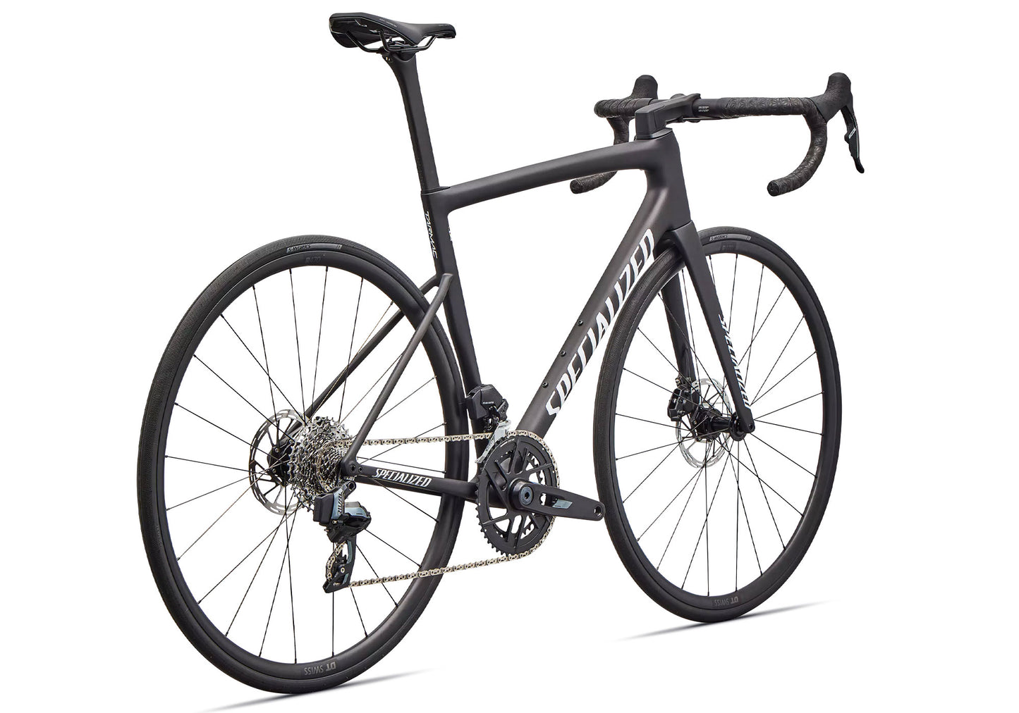 2026 Specialized Tarmac SL8 Comp SRAM Rival AXS, Satin Carbon/White image 4