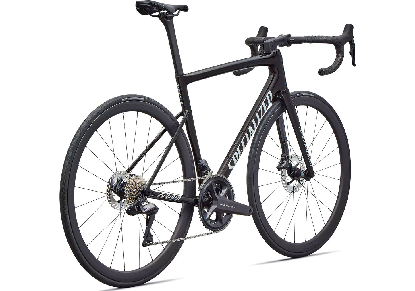2026 Specialized Tarmac SL8 Expert Ultegra Di2 Unisex Road Bike, Gloss Obsidian Metallic image 3