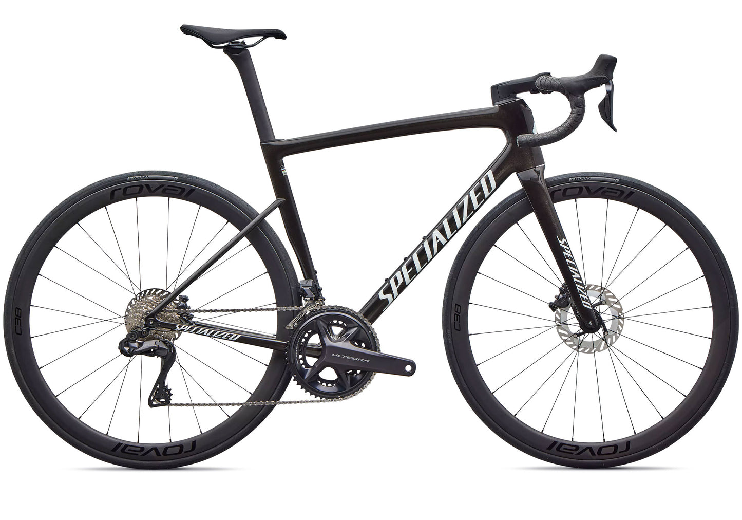 2026 Specialized Tarmac SL8 Expert Ultegra Di2 Unisex Road Bike, Gloss Obsidian Metallic image 2
