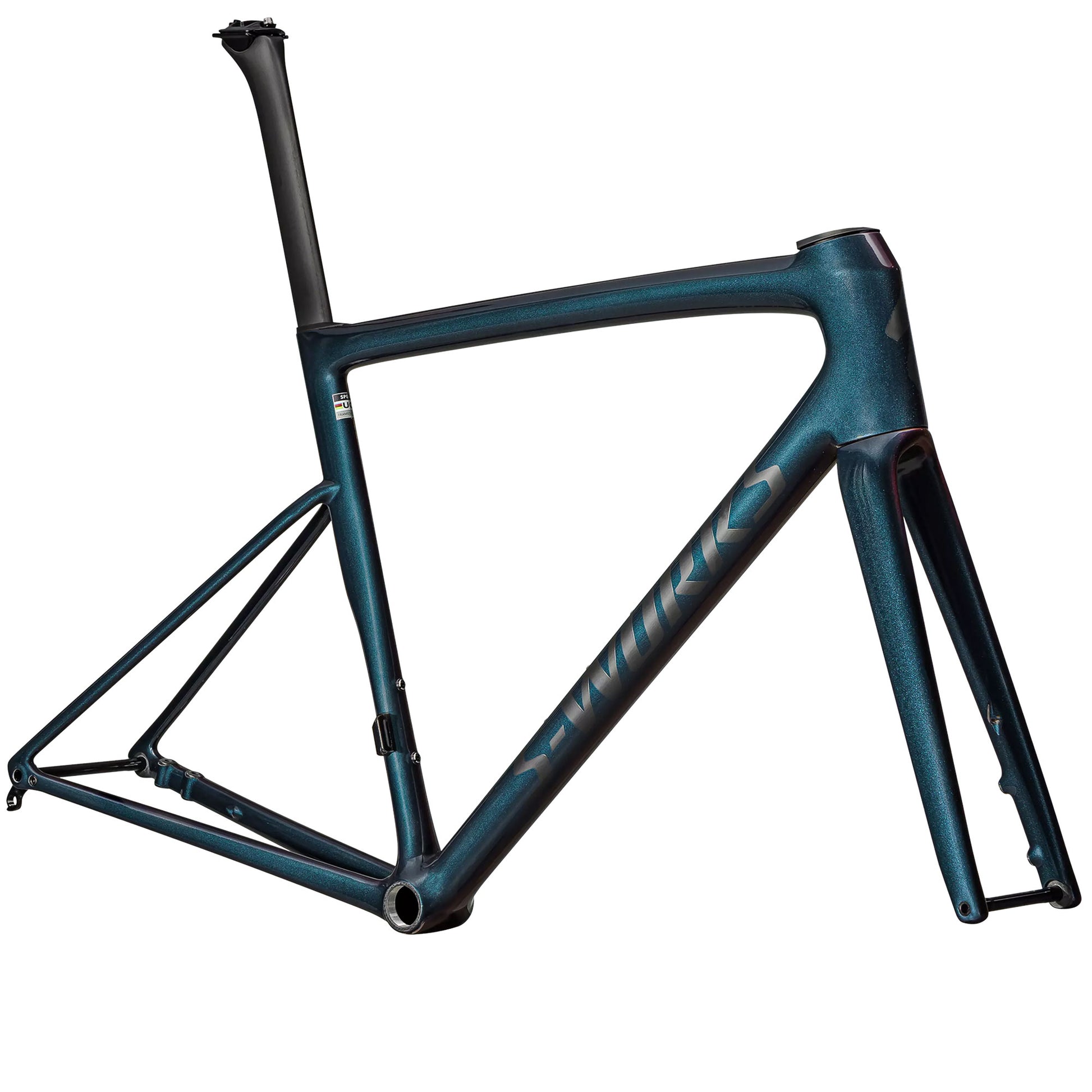 Specialized S-Works Tarmac SL8 Frame, Gloss Red to Black Pearl Deep Lake Metallic image 2