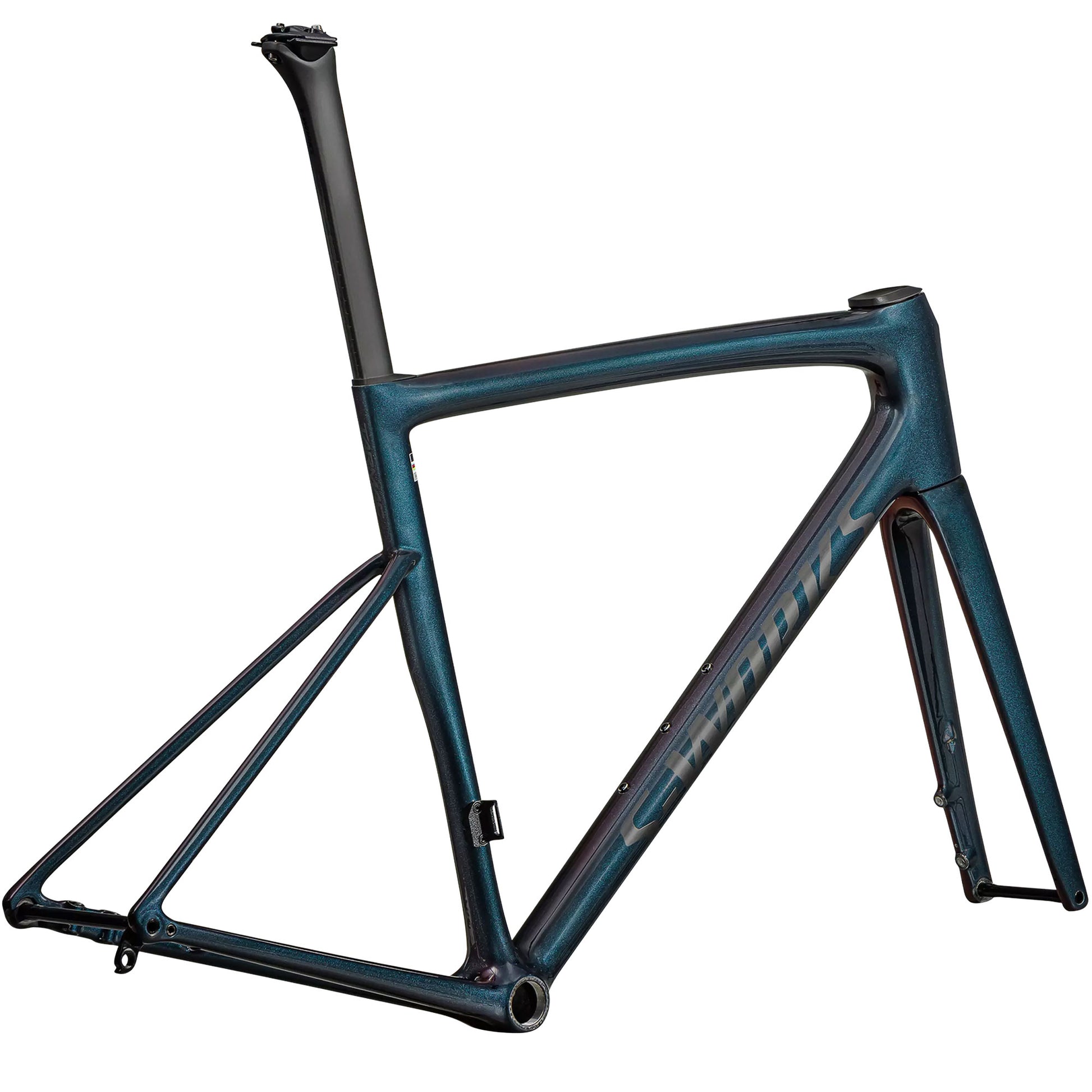 Specialized S-Works Tarmac SL8 Frame, Gloss Red to Black Pearl Deep Lake Metallic image 3