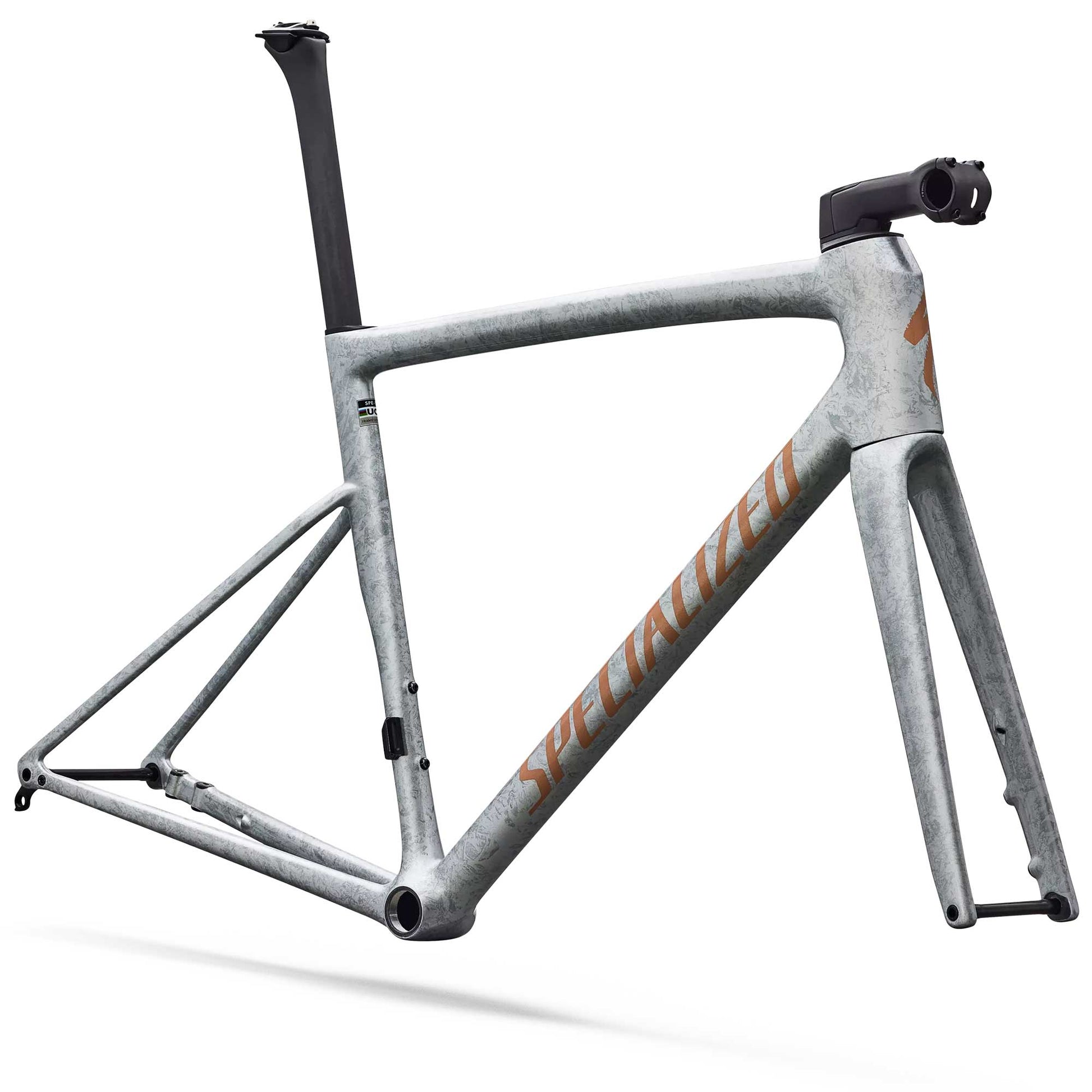 2026 Specialized Tarmac SL8 Frameset - Gloss Silver Dust