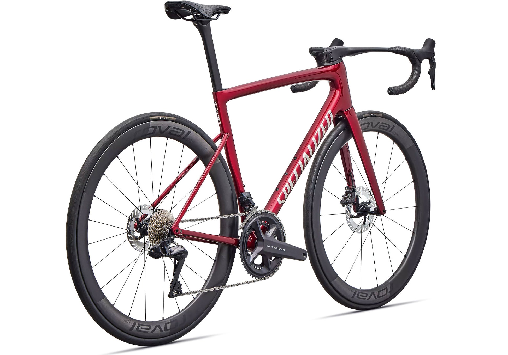 2026 Specialized Tarmac SL8 Pro Ultegra Di2 Unisex Road Bike, Gloss Red Sky / Chrome image 2