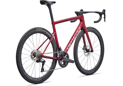 2026 Specialized Tarmac SL8 Pro Ultegra Di2 Unisex Road Bike, Gloss Red Sky / Chrome image 2