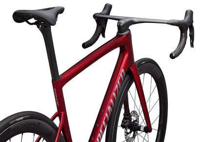 2026 Specialized Tarmac SL8 Pro Ultegra Di2 Unisex Road Bike, Gloss Red Sky / Chrome image 5