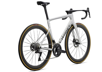 2027 Specialized S-Works Tarmac SL9 Dura-Ace Unisex Road Bike, Metallic White Silver image 3