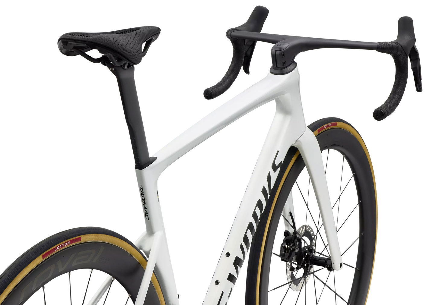2027 Specialized S-Works Tarmac SL9 Dura-Ace Unisex Road Bike, Metallic White Silver image 4