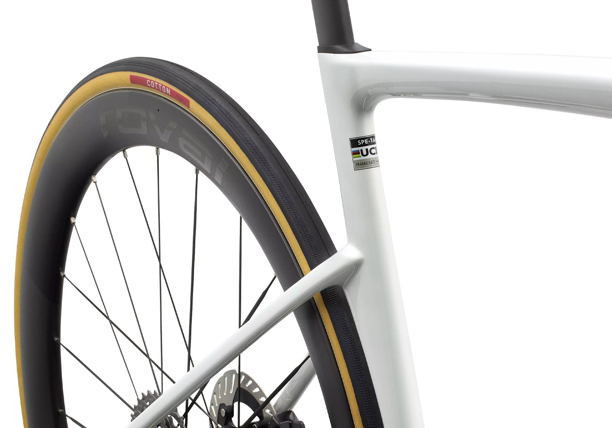 2027 Specialized S-Works Tarmac SL9 Dura-Ace Unisex Road Bike, Metallic White Silver image 6