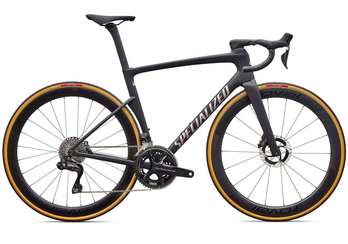 2027 Specialized Tarmac SL9 S-Level Shimano Dura-Ace Di2 Unisex Road Bike, Satin Carbon / Silver Dust image 2