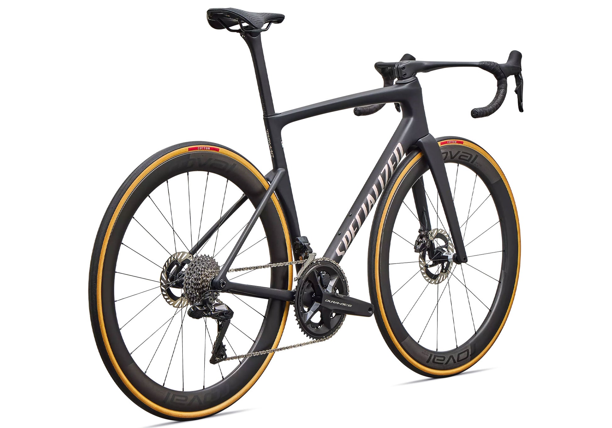 2027 Specialized Tarmac SL9 S-Level Shimano Dura-Ace Di2 Unisex Road Bike, Satin Carbon / Silver Dust image 3