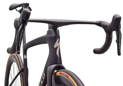 2027 Specialized Tarmac SL9 S-Level Shimano Dura-Ace Di2 Unisex Road Bike, Satin Carbon / Silver Dust image 4