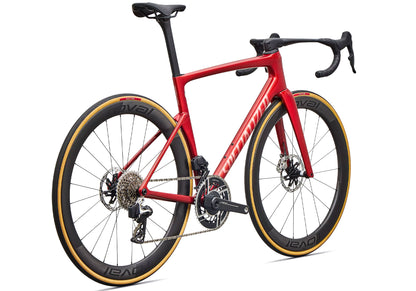 2027 Specialized Tarmac SL9 S-Level SRAM RED AXS Unisex Road Bike, Gloss Cayenne Metallic / Chrome image 3