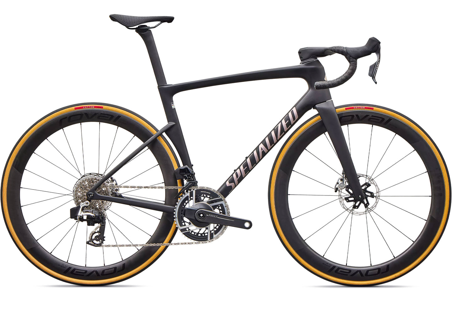 2027 Specialized Tarmac SL9 S-Level SRAM RED AXS Unisex Road Bike, Satin Carbon/Silver Dust image 2