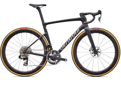 2027 Specialized Tarmac SL9 S-Level SRAM RED AXS Unisex Road Bike, Satin Carbon/Silver Dust image 2