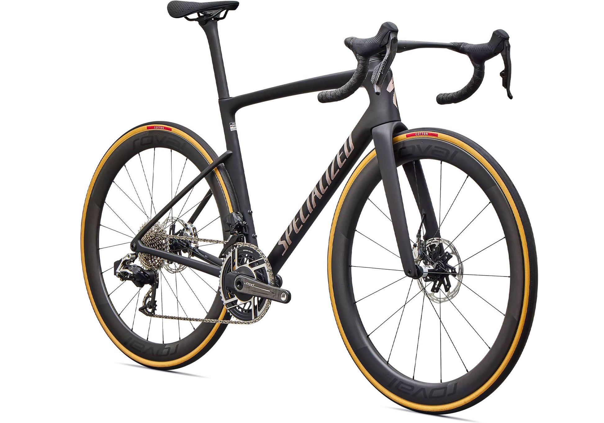 2027 Specialized Tarmac SL9 S-Level SRAM RED AXS Unisex Road Bike, Satin Carbon/Silver Dust image 1