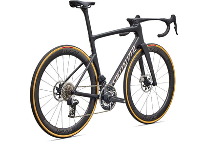 2027 Specialized Tarmac SL9 S-Level SRAM RED AXS Unisex Road Bike, Satin Carbon/Silver Dust image 3