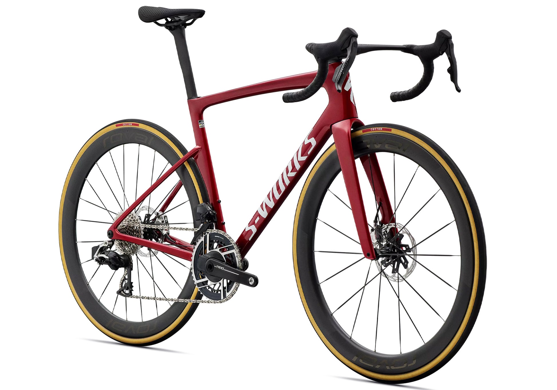 2027 Specialized S-Works Tarmac SL9 SRAM Red AXS, Unisex Road Bike, Ruby Metallic image 1