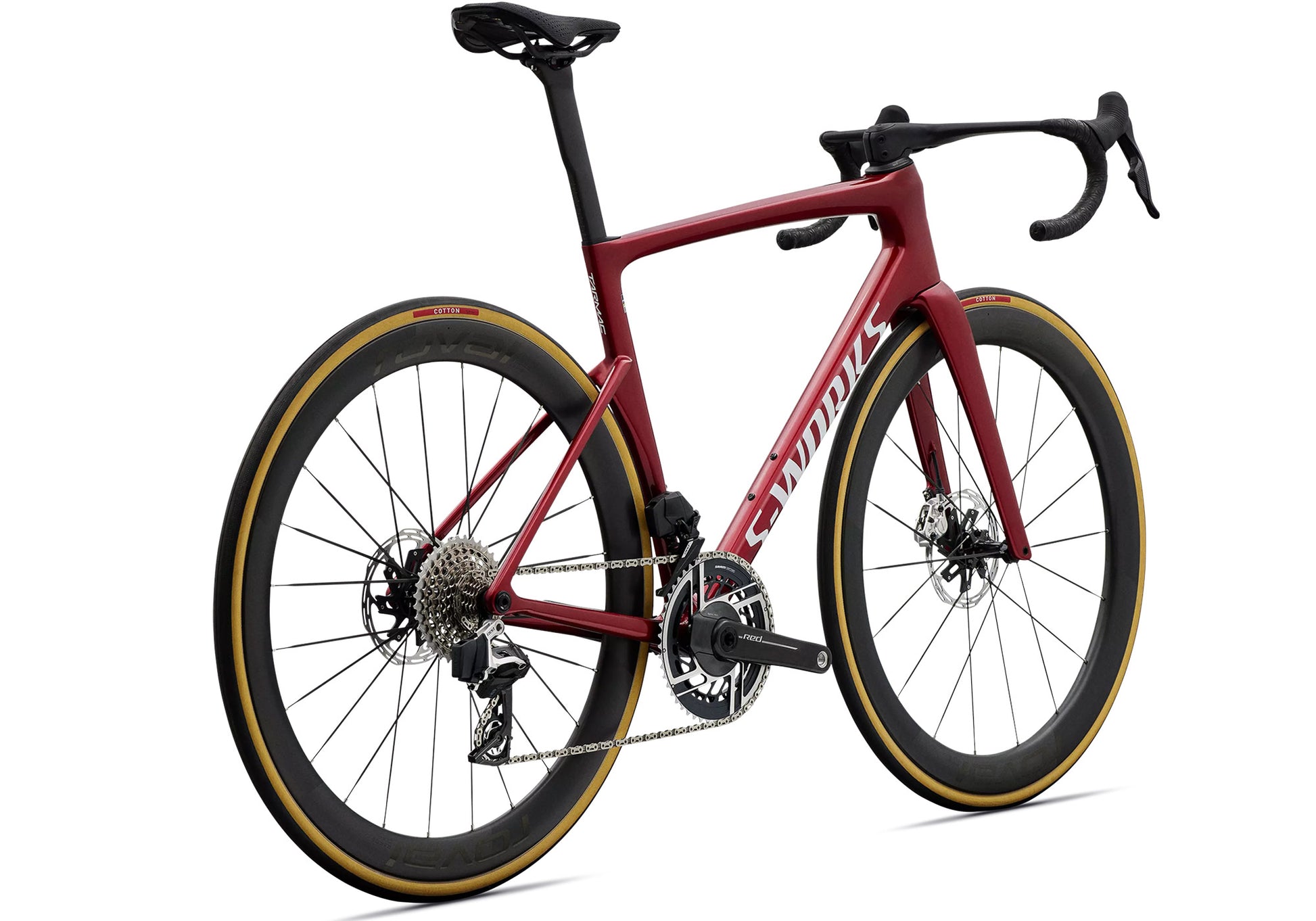 2027 Specialized S-Works Tarmac SL9 SRAM Red AXS, Unisex Road Bike, Ruby Metallic image 2