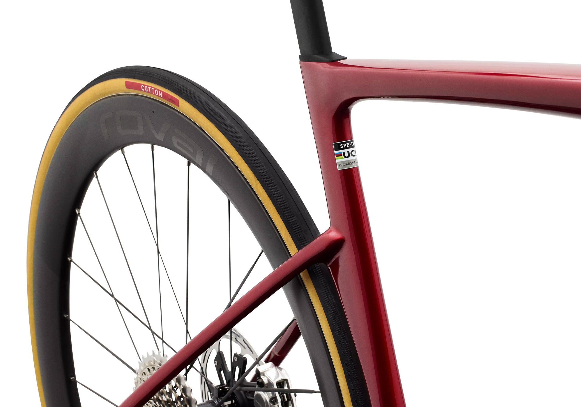 2027 Specialized S-Works Tarmac SL9 SRAM Red AXS, Unisex Road Bike, Ruby Metallic image 5