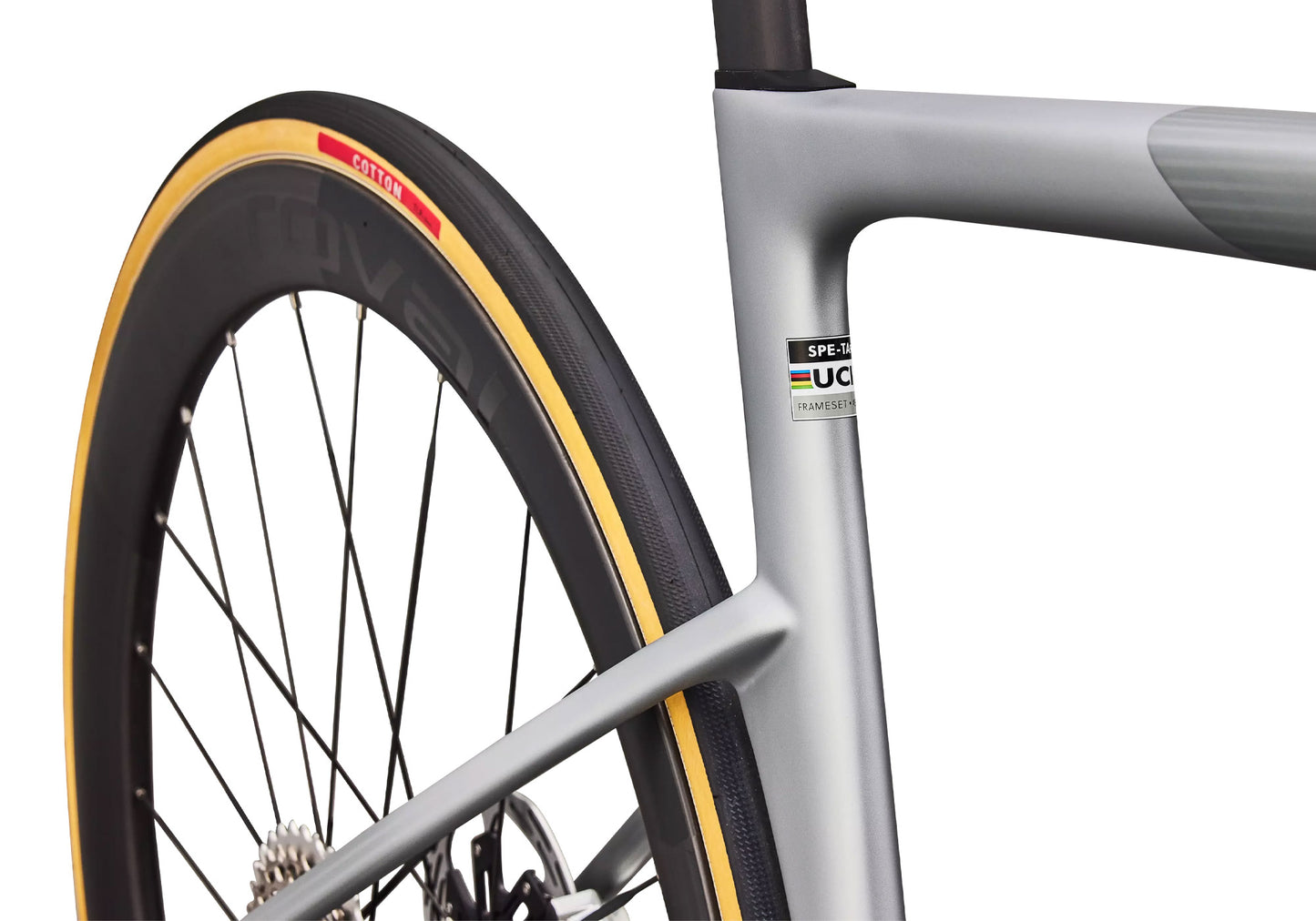 2027 Specialized S-Works Tarmac SL9 SRAM Red AXS, Unisex Road Bike Silver Dust image 5