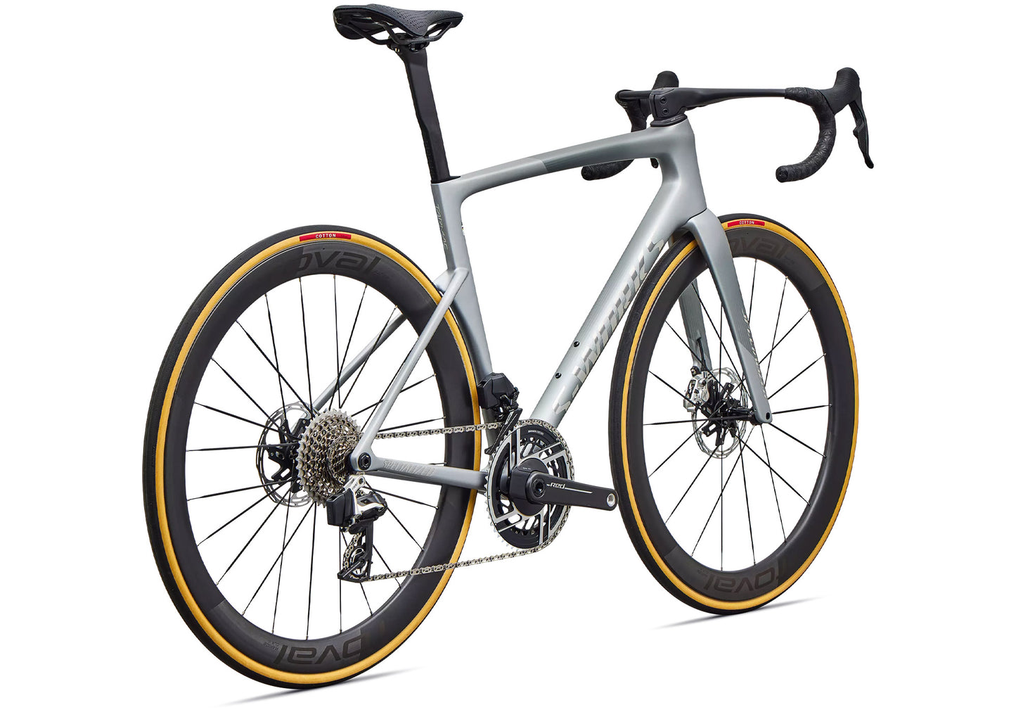 2027 Specialized S-Works Tarmac SL9 SRAM Red AXS, Unisex Road Bike Silver Dust image 3
