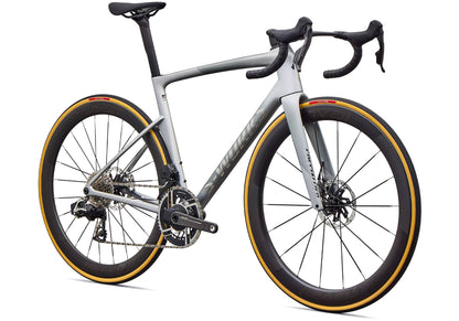2027 Specialized S-Works Tarmac SL9 SRAM Red AXS, Unisex Road Bike Silver Dust image 1