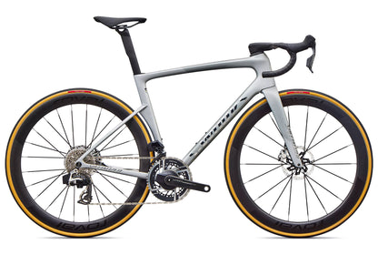2027 Specialized S-Works Tarmac SL9 SRAM Red AXS, Unisex Road Bike Silver Dust image 2