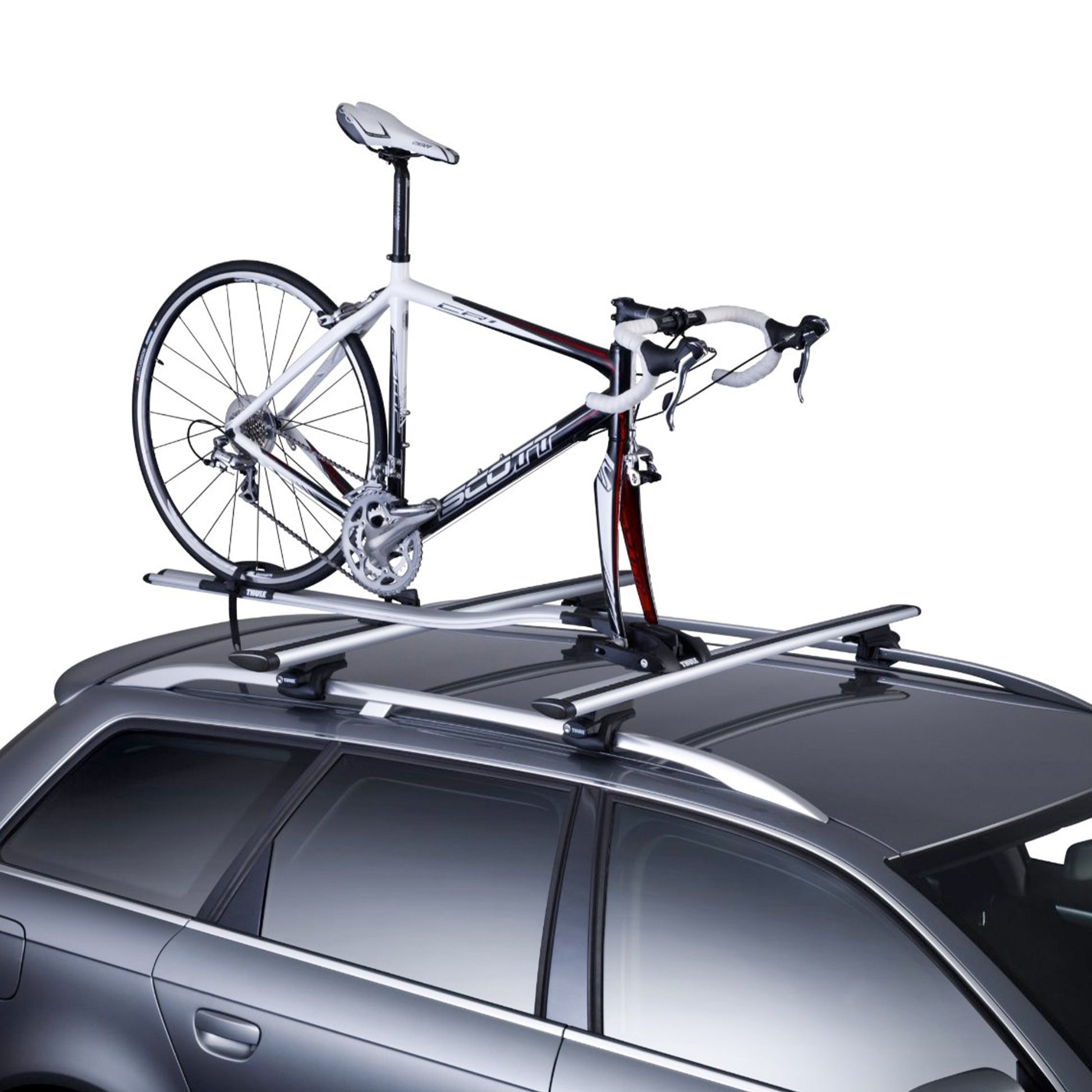 Gravel Bike Best Thru Axle Bike Rack Thule Outride 561 Roof Top