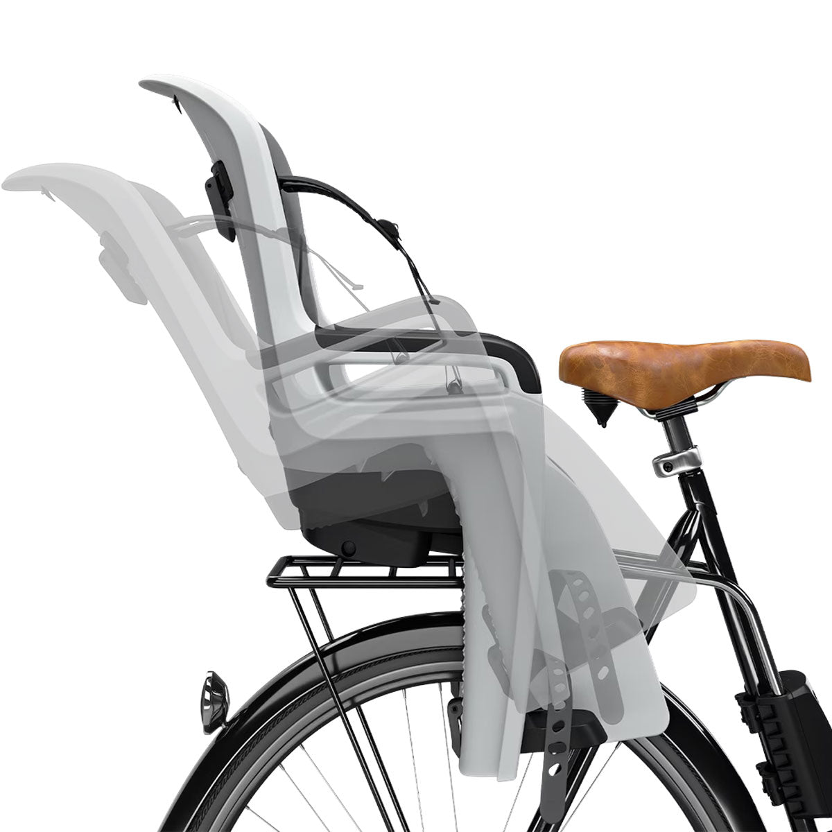 Thule Ride Along 2 Tiltable Baby Seat, Light Grey side view