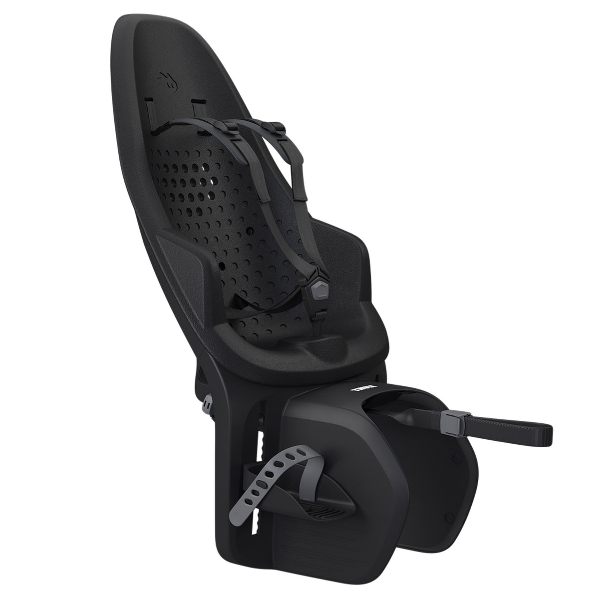 Thule Yepp 2 Maxi Bicycle Baby Seat - Rear Rack Mount - Midnight Black image 1