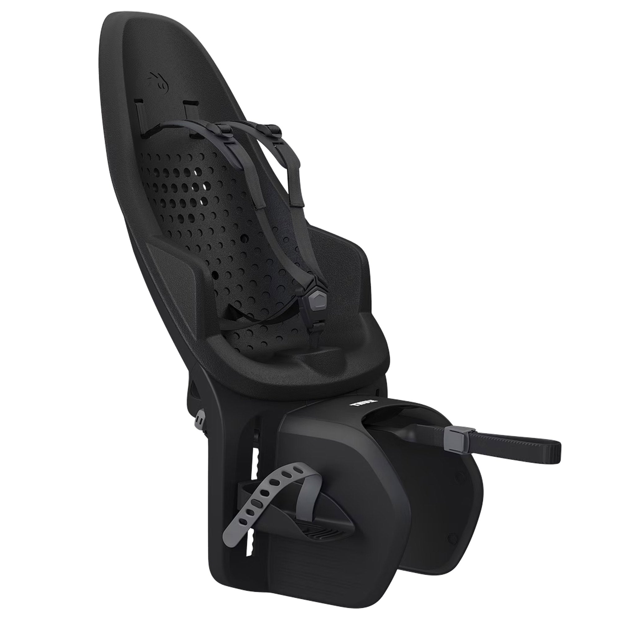 Thule Yepp 2 MIK HD Rear Rack Mounted Baby Seat - Midnight Black ...
