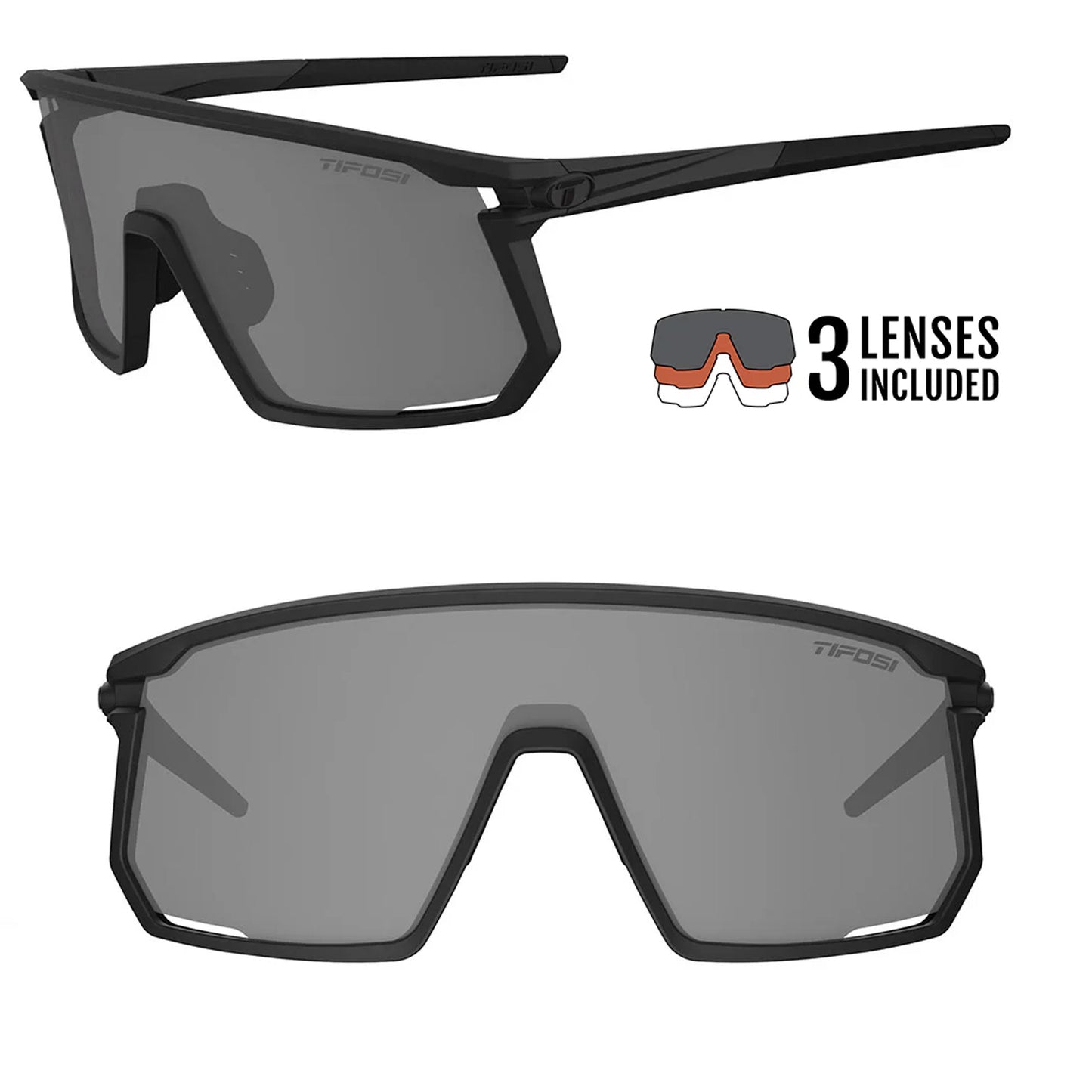 Tifosio Moab Blackout IC Unisex Cycling Sunglasses image 1