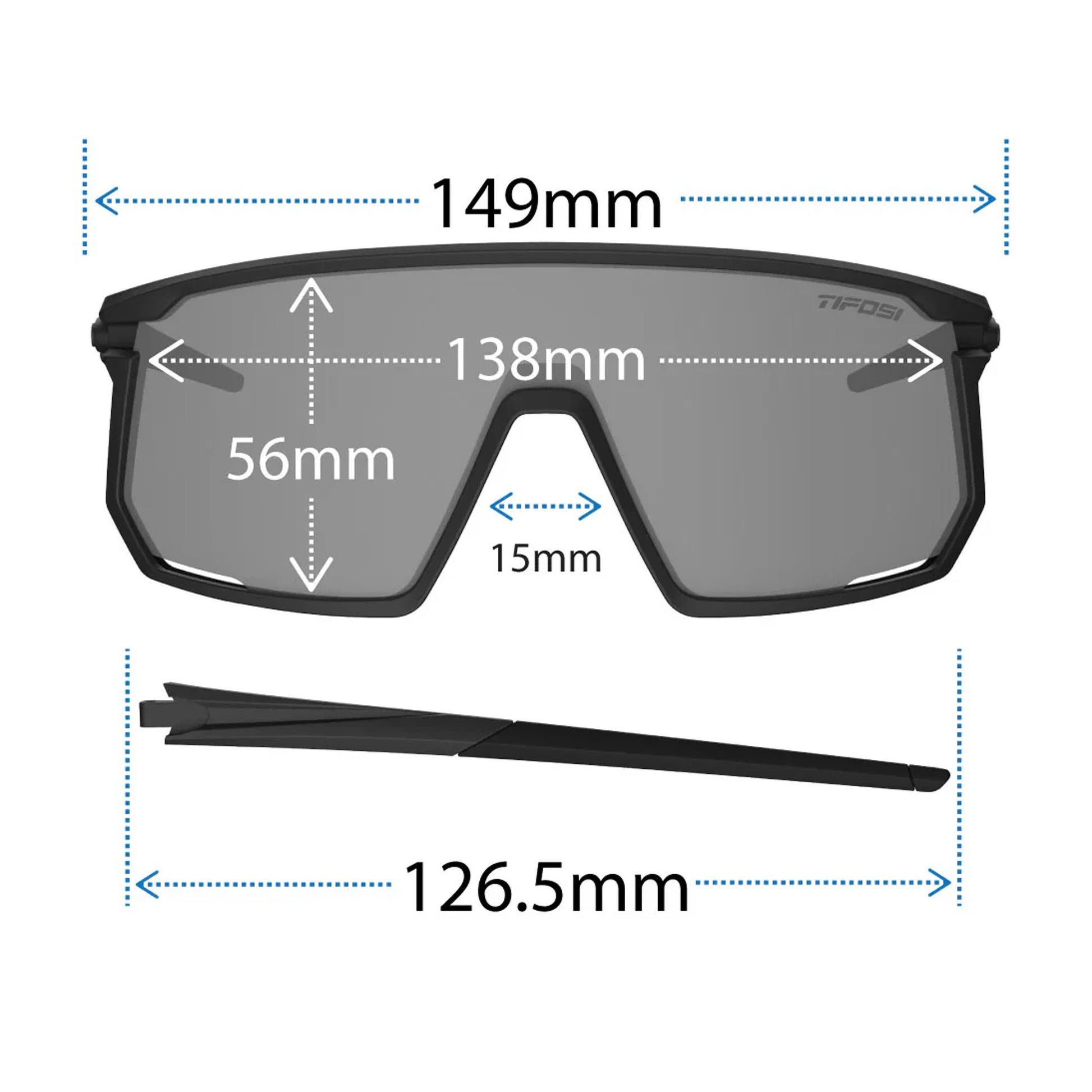 Tifosio Moab Blackout IC Unisex Cycling Sunglasses image 3