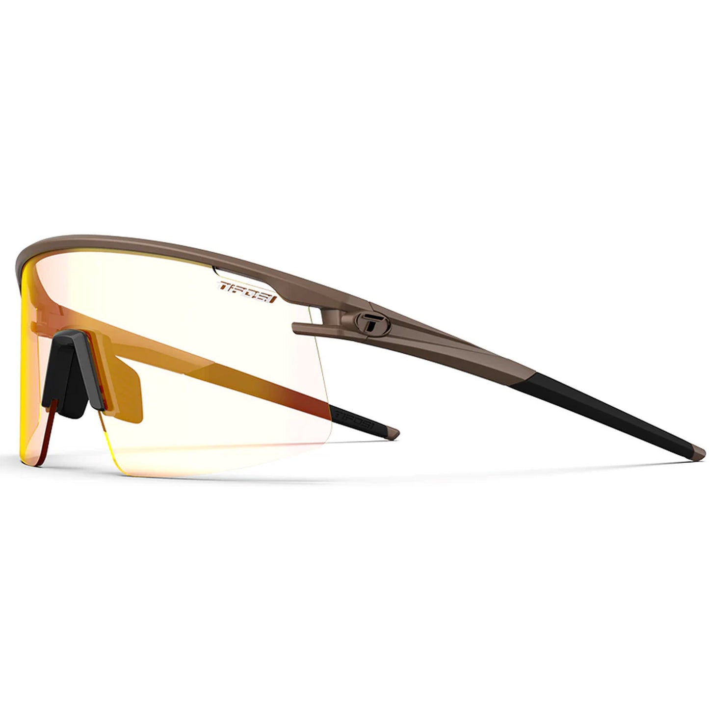 Tifosi Moab Lite Cycling Sunglasses, Matte Bronze with Clarion Red Fototec Lens image 2