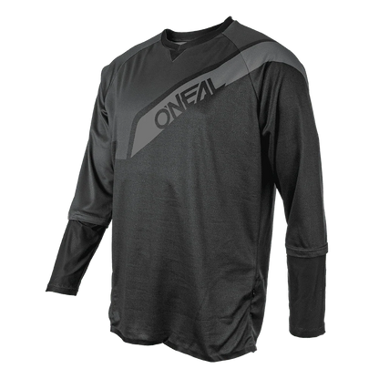 O'Neal Tobanga Men's Long Sleeve Mountain Bike Jersey - Black/Grey image 1