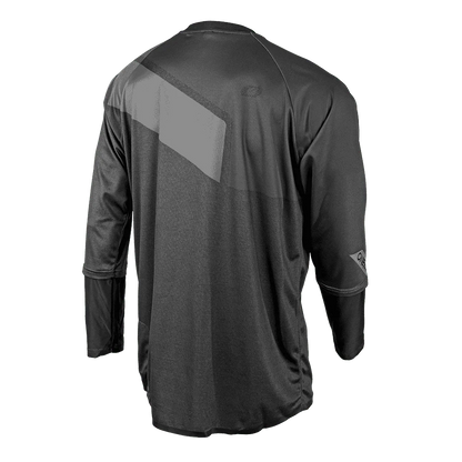 O'Neal Tobanga Men's Long Sleeve Mountain Bike Jersey - Black/Grey image 2