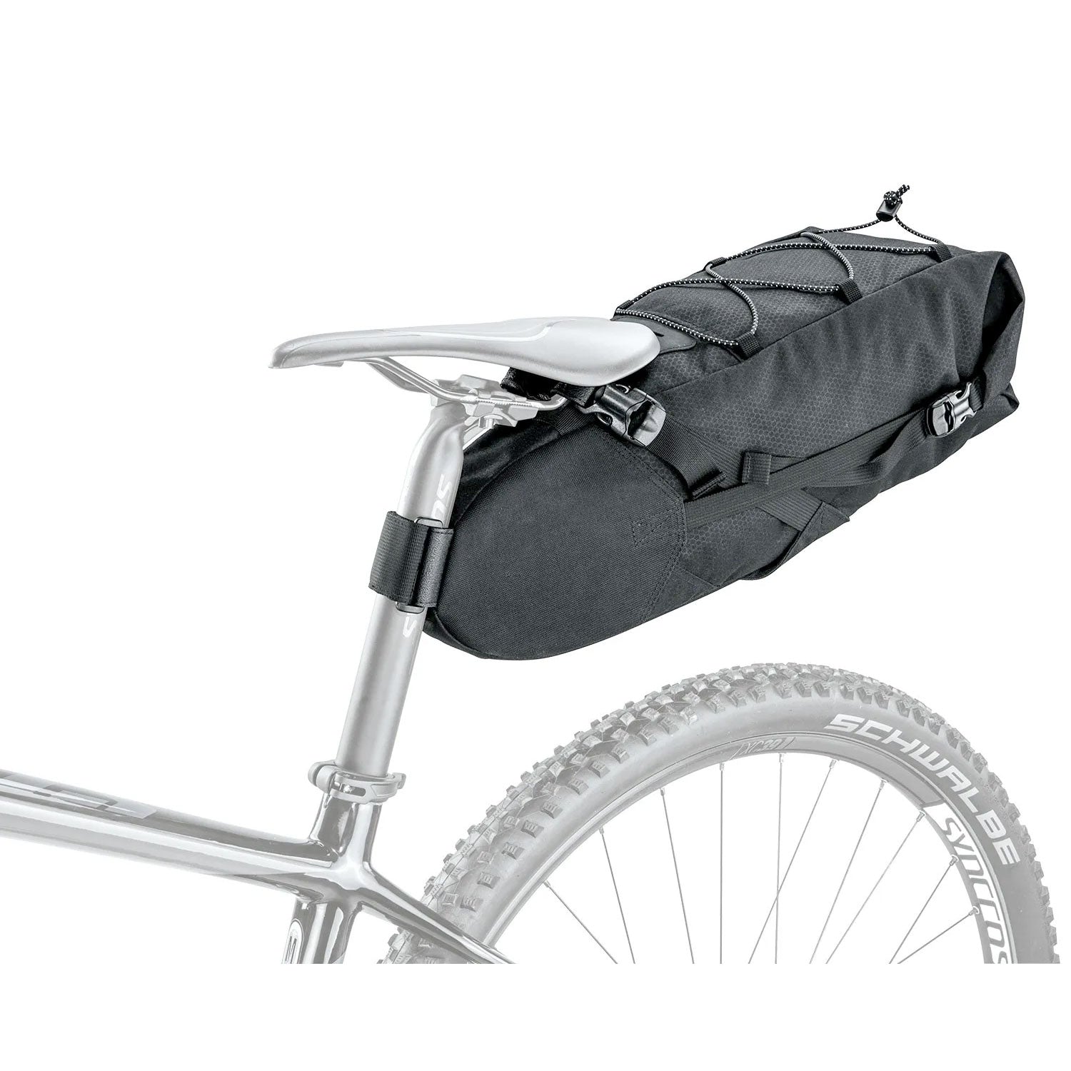 Topeak Backloader 10 Litre Saddle Bag, Black