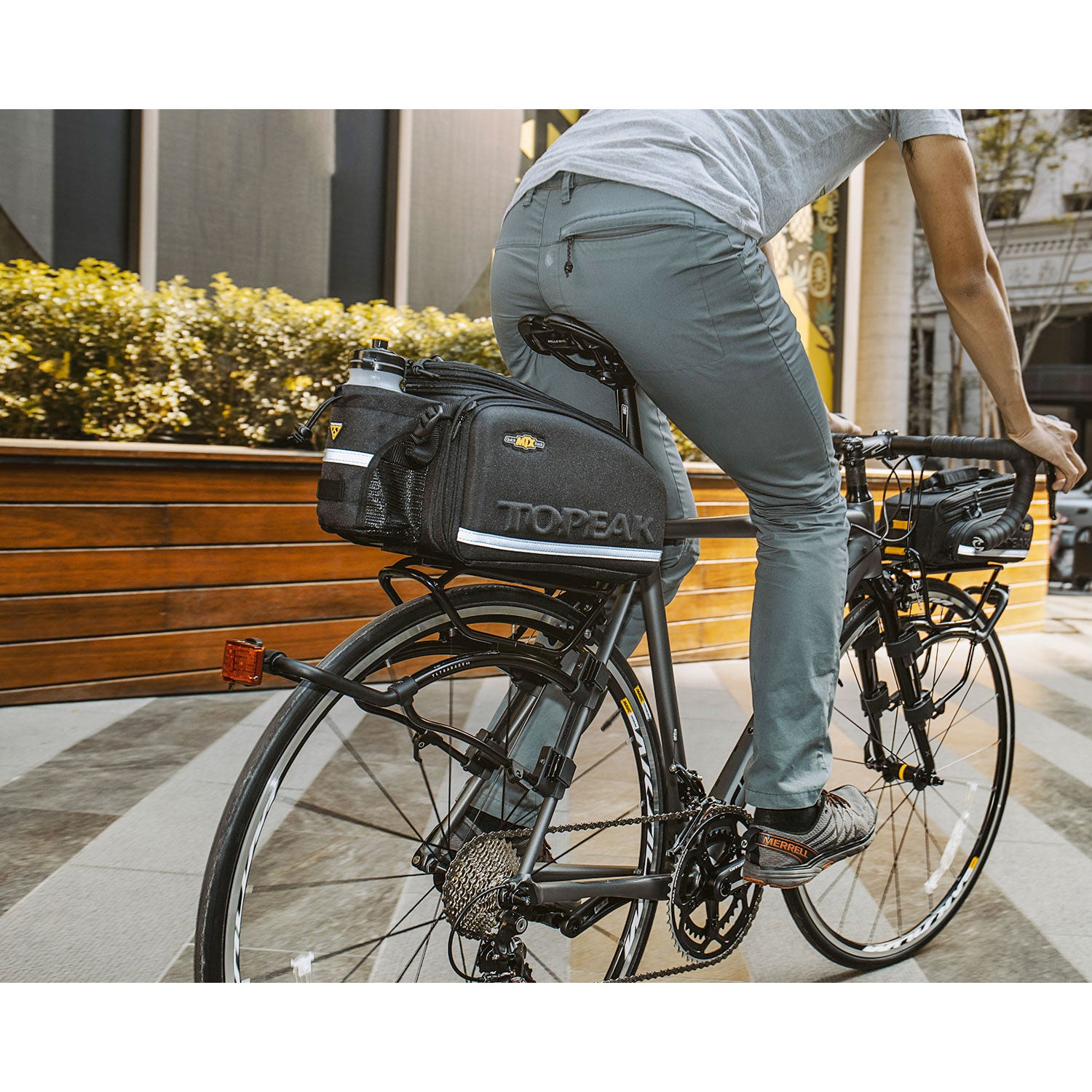 Topeak Tetrarack R2 Rear Bicycle Rack to suit road, hybrid or touring ...