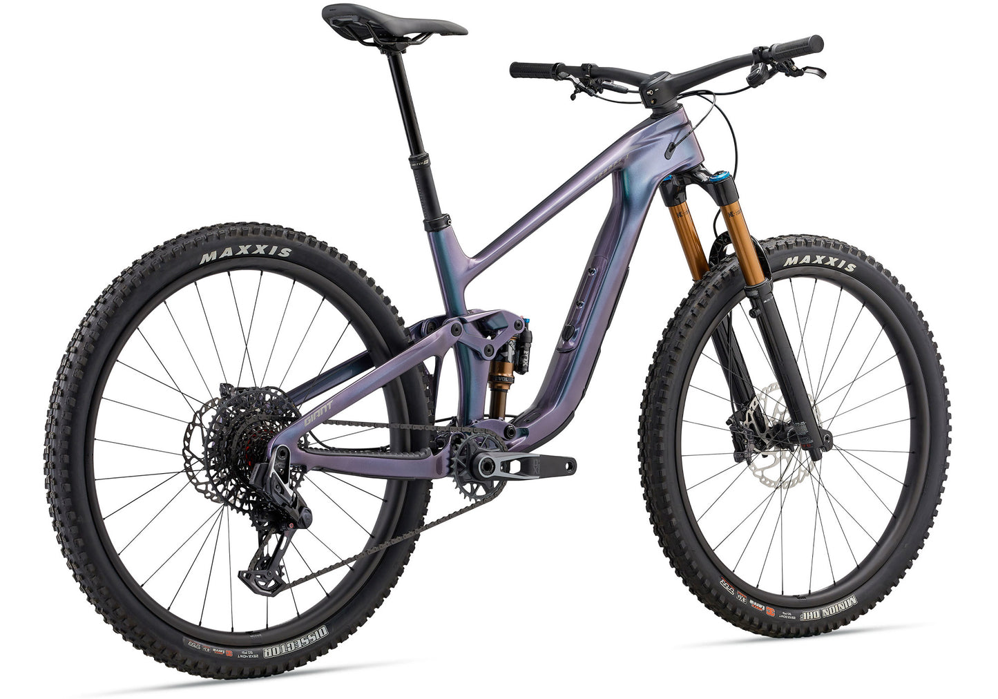 2024 Giant Trance X Advanced 0 Men's Mountain Bike, Blue Dragonfly