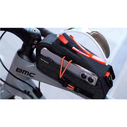 Ulac Neo Porter Top Tube Bag Trekking Verve with Magnetic Flap 0.9 Litre - Black image 5