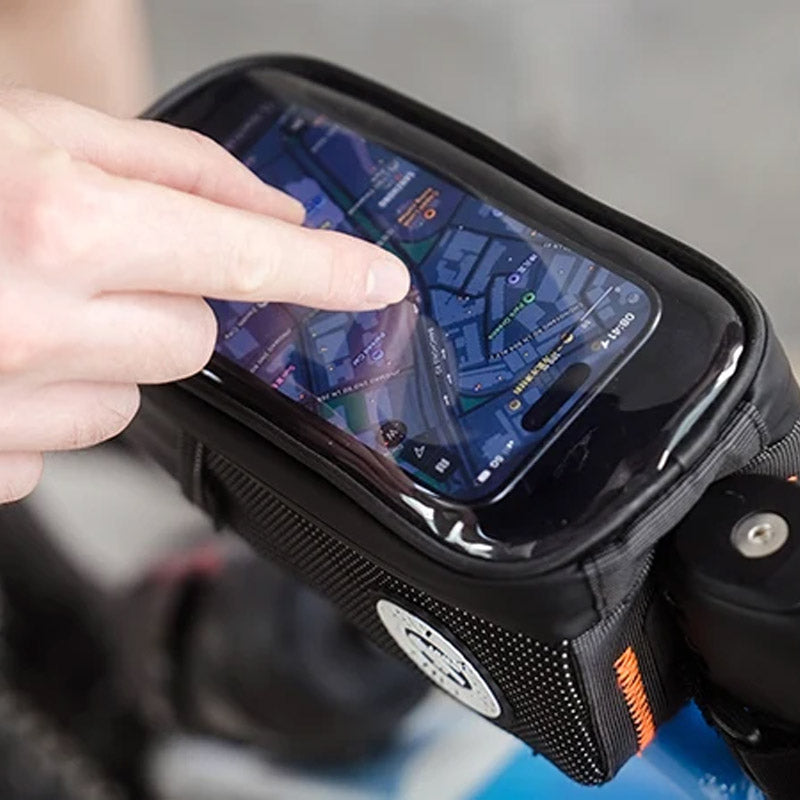 Ulac Trekking Top Tube Bag with phone case - 1.3 Litre Black image 5