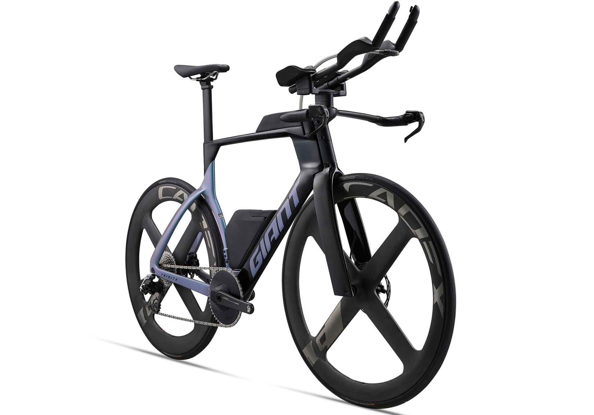 2026 Giant Trinity Advanced SL 0 Men's Road Bike, Carbon/Prismatic Haze image 1