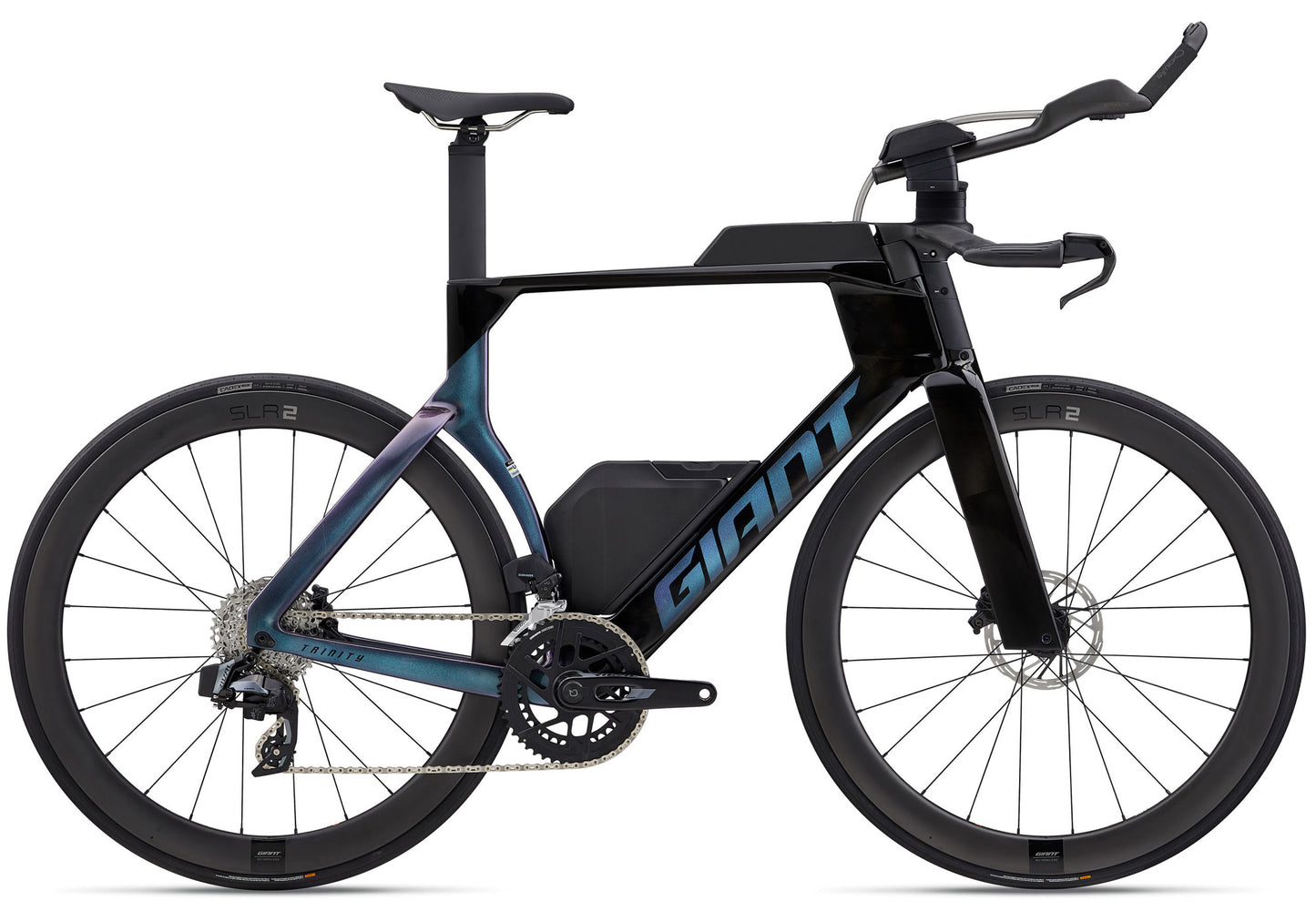 2026 Giant Trinity Advanced SL 2 Men's Road Bike, Carbon/BlueDragonfly image 1