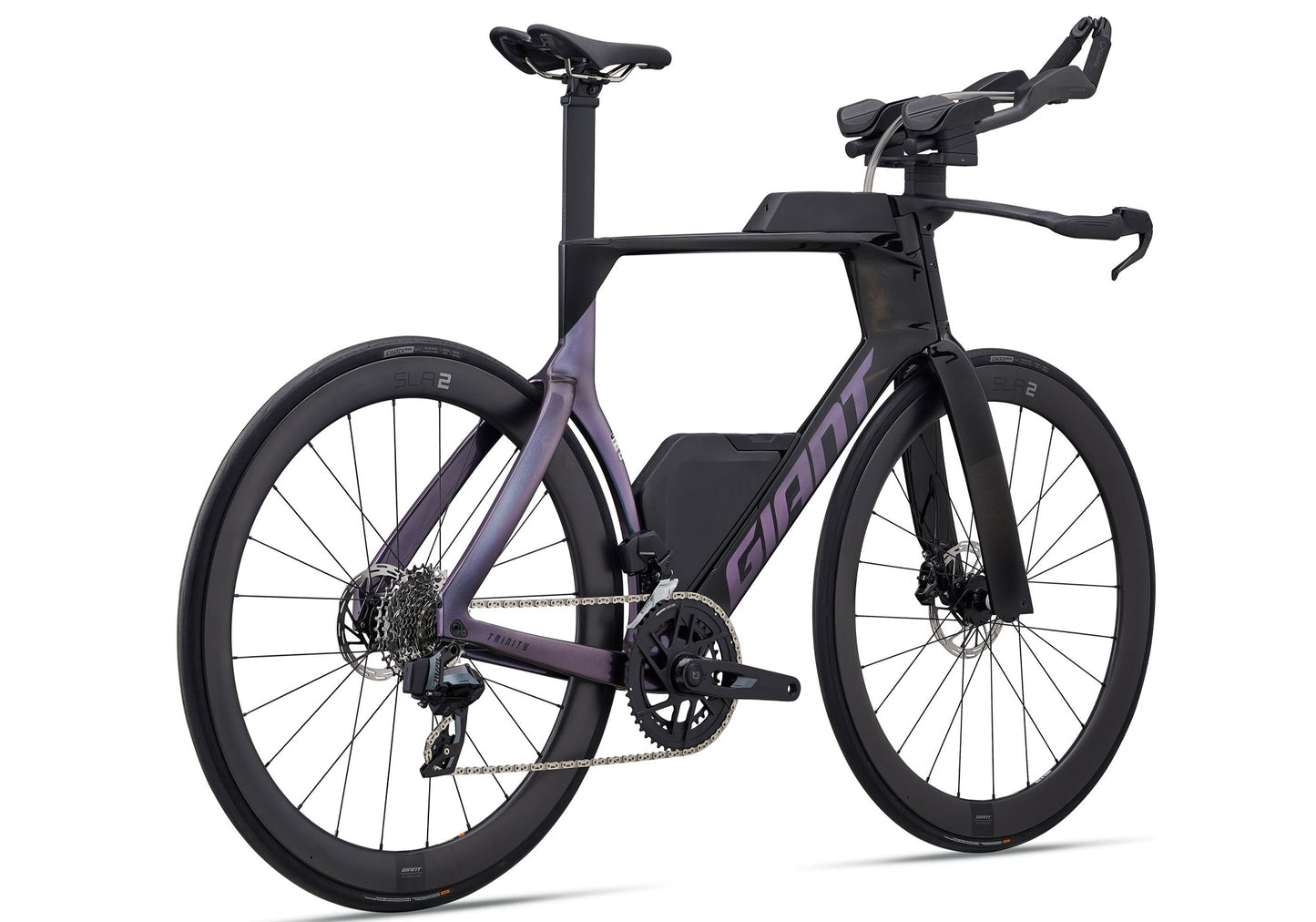 2026 Giant Trinity Advanced SL 2 Men's Road Bike, Carbon/BlueDragonfly image 2